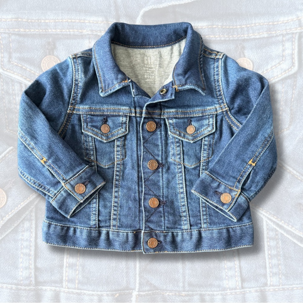 GAP Blue Denim Kids Jacket